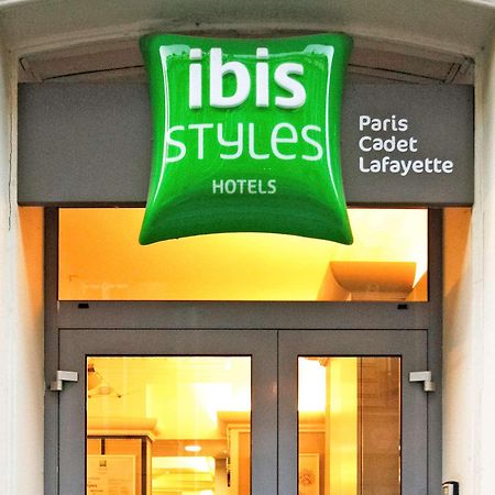 Ibis Styles Paris Cadet Lafayette Hotel Exterior foto